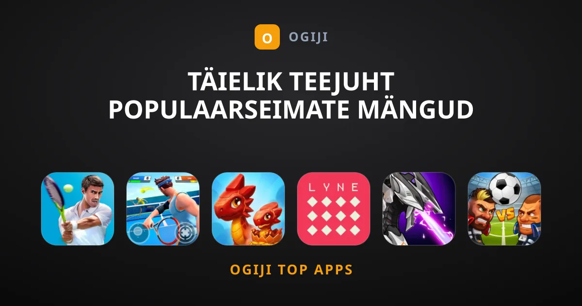 Täielik Teejuht Populaarseimate Mängud Maailma